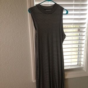 Madewell striped dress (size L)